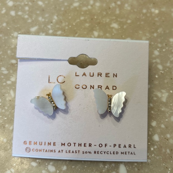 Butterfly earrings - Picture 3 of 4